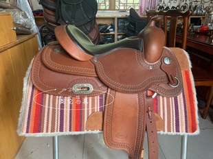 加厚西部羊毛汗垫奥伦马具马术用品西部鞍具马匹装备耐磨羊毛汗屉