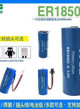 HCB昊诚ER18505锂电池3.6V 暖气表热能表 温度器工大科雅温控器