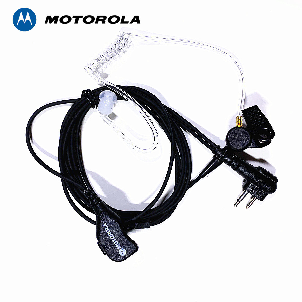摩托罗拉原装对讲机耳机空导管耳塞双用XIR P3688 C1200 C2660