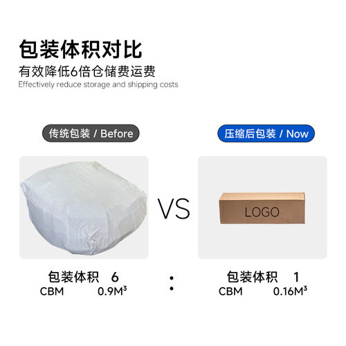 跨境定制定型棉休闲单人沙发椅 可睡可躺一体成型压缩懒人沙沙发