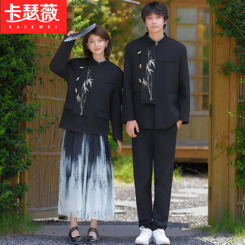 英伦学院风运动会西装班服秋冬季套装初中高中学生校服合唱演出服