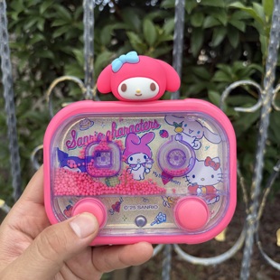 正版库洛米魔珠水机亲子手掌游戏机互动手眼协调美乐蒂儿童玩具女