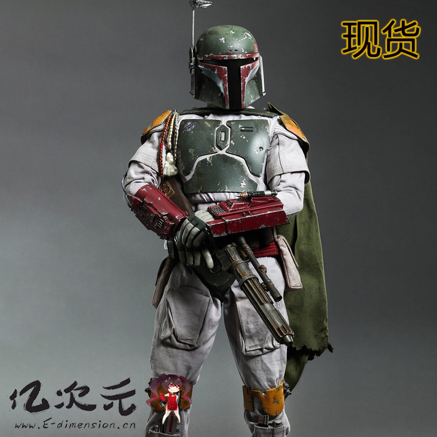 HOTTOYS赏金猎人波巴菲特