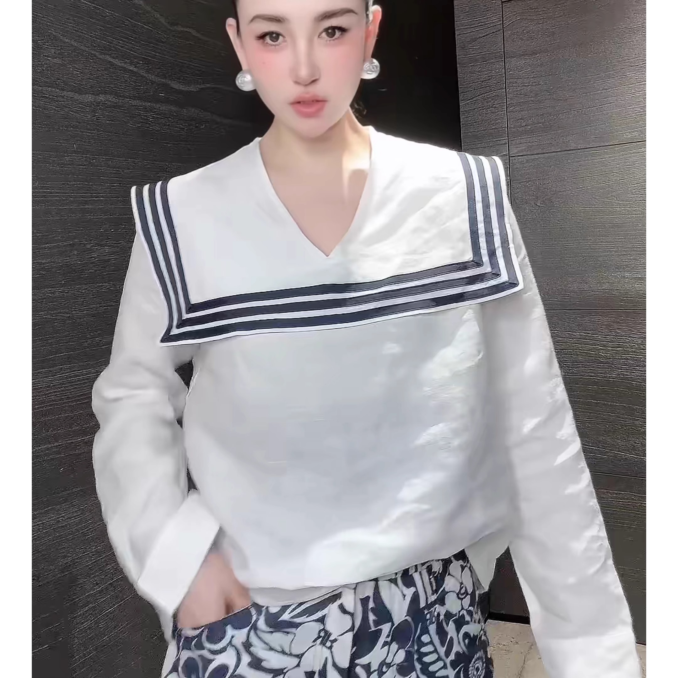 高级感洋气长袖气质女装上衣