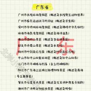 广东导游词2024年中文英语导游词送问答200问