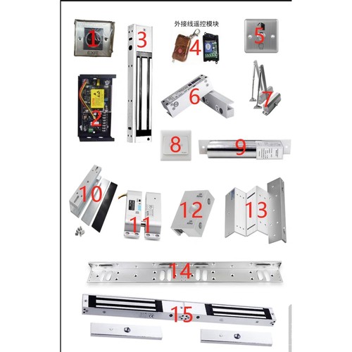 280KG磁力锁门禁电源出门按钮