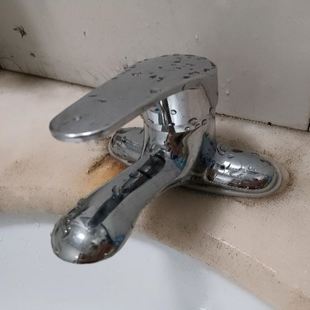 申达斯双孔面盆冷热水龙头老式 三孔浴室洗手池脸盆台盆混水阀开.