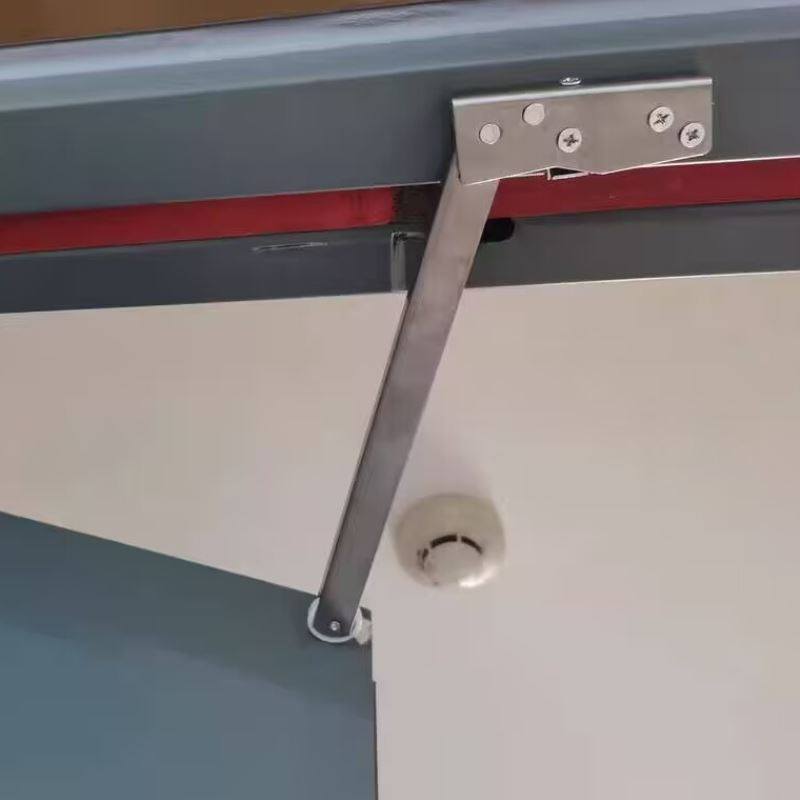 防火门不锈钢顺位器消防门通道闭门顺序器弹簧辅助缓冲关门开门.