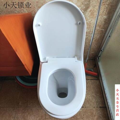 通用厕所便盖加厚马桶圈坐便器板家用盖板坐圈盖子款座缓降
