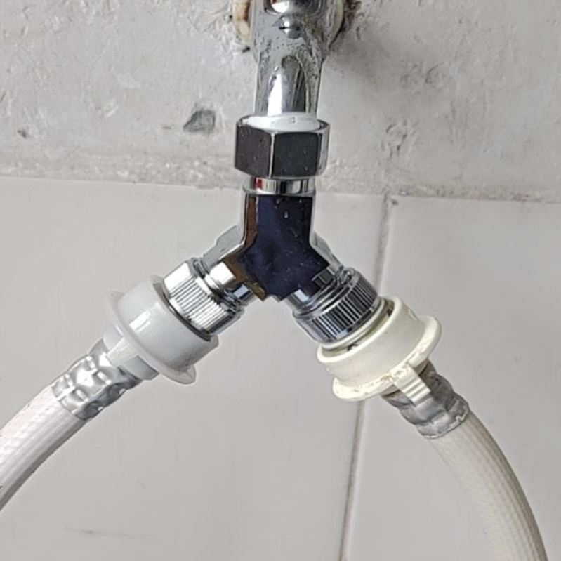 水龙头分水器一分二接头一进二出三通进水管转换头洗衣机分流器.