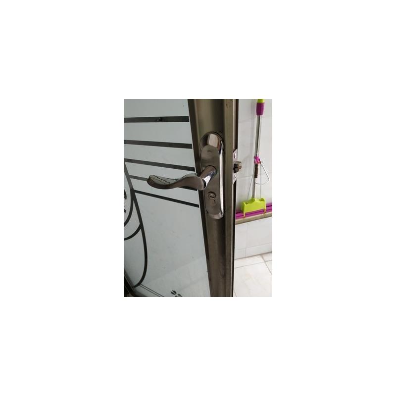 不锈钢304浴室门锁无钥匙厕所/洗手间/铝合金/波浪/斜坡/Inter .