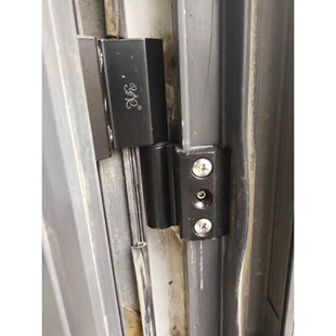 270度铰链门轴上下转轴重型圆柱断桥铝平开门大门承重大角度合.