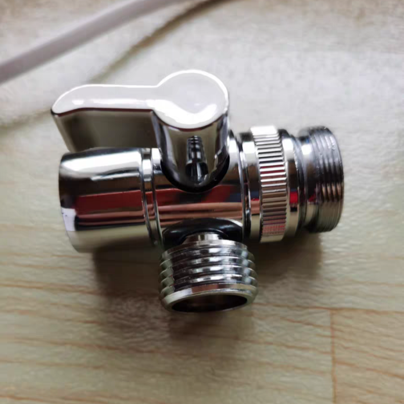 万能4分接头双头转接头双出洗手盆洗衣机一分二水龙头进水口流.