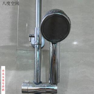 升降杆免打孔花洒支架304淋浴器伸缩杆洗澡置物架可调节浴室套.
