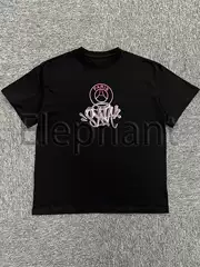 Drill Syna World Loose Casual Top Short-Sleeved T-Shirt Central Cee Same Style Hip-Hop Street