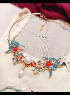 一鹤原创【锦鲤项圈】百搭璎珞