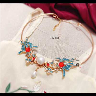 一鹤原创【锦鲤项圈】百搭璎珞