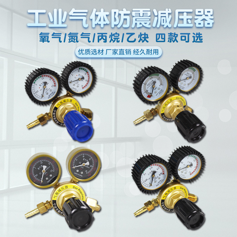 防震氧气表减压阀配件接头丙烷