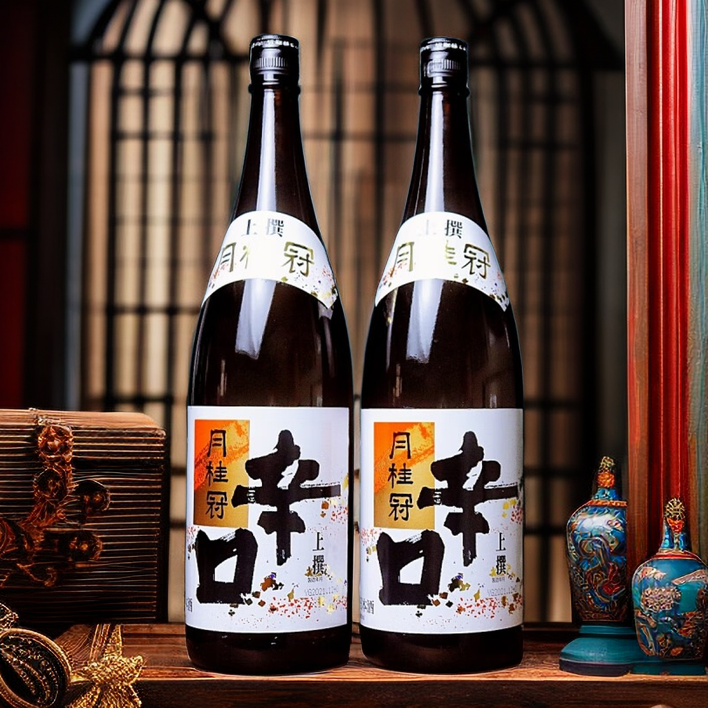 大瓶月桂冠上撰辛口清酒日本原装进口辣口清酒洋酒Gekkeikan酒