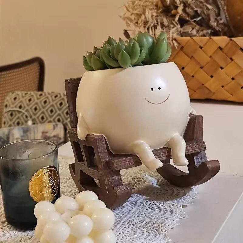 笑脸吊篮花盆创意可爱多肉绿植植物专用阳台花园垂挂装饰摆件,家居饰品,花盆,淘宝优惠券,粉丝福利购,淘宝优惠卷