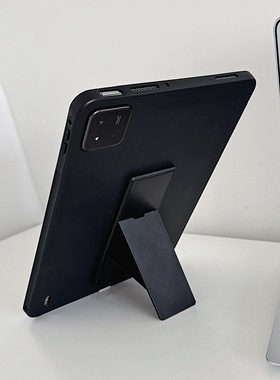 适用小米pad黑色硅胶Redmi Pad M7全包小米8/8Pro11.2寸支架红米SE 11寸2025款外壳RedmiPad2简约redmi保护套