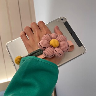 2025新款适用苹果ipadmini7保护套Pro11寸轻薄透明air13气囊软壳air6全包9九十10代10.9防摔AIR5手持腕带后壳