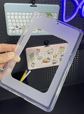 适用于ipad保护套air5平板壳ipad2021新款ipadpro磨砂mini6大镂空散热10.2寸ipad9八7半透2025第11代10.9外壳
