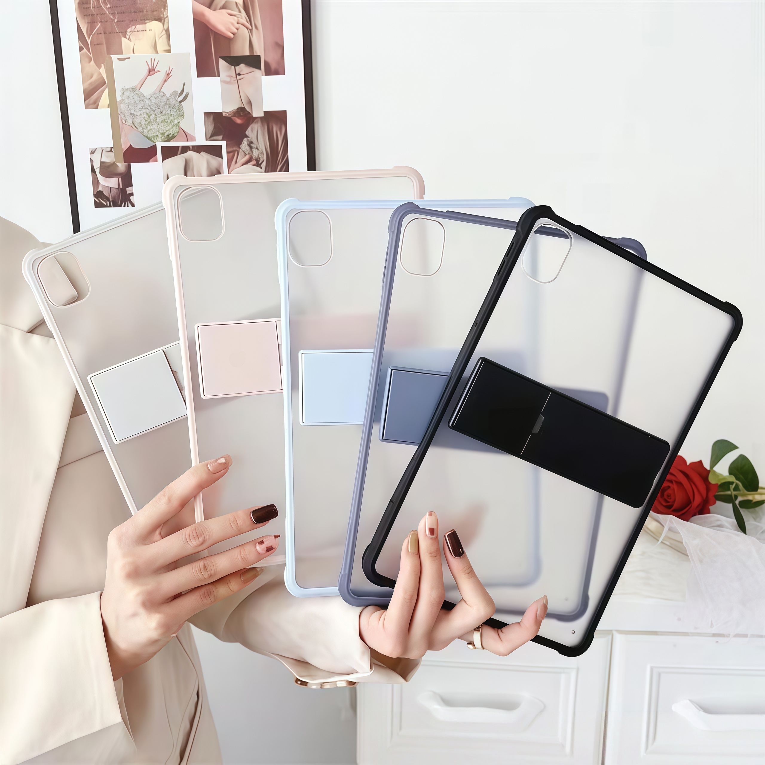 小米平板6sPro保护套红米KPad保护壳防弯曲7pro11.2磨砂亚克力适用红米Redmipad透明硬壳SE11寸超轻薄8.8无盖