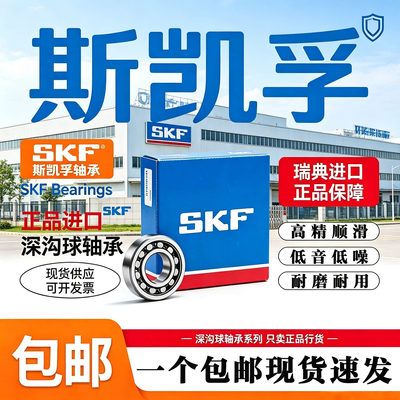 SKF进口高速电机轴承6314-6319