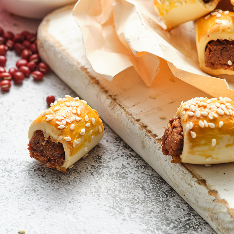 85度c豆沙卷小点100g夹心豆沙点心零食小吃休闲食品糕点