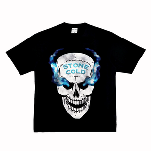 Austin 冷石 奥斯汀 Stone 长短袖 Steve WWE摔跤美式 打底T恤 Cold