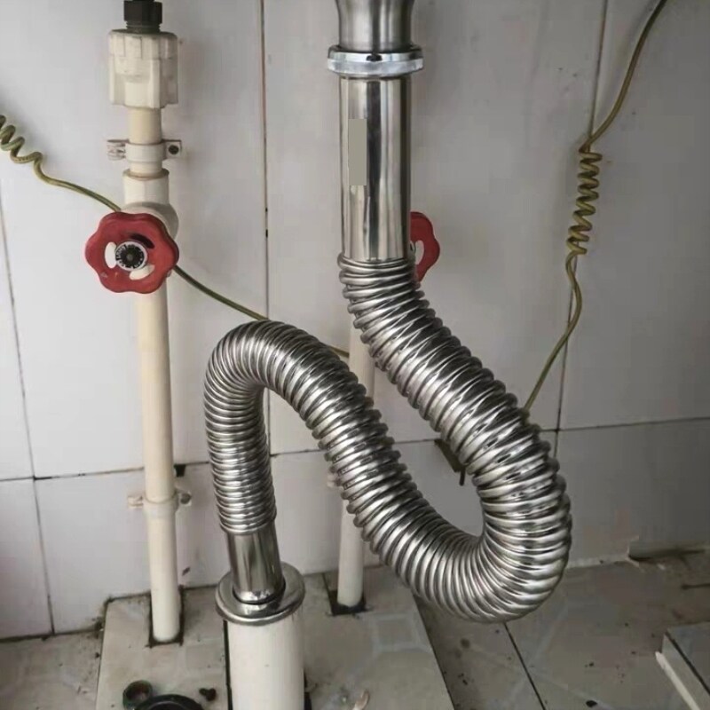 面盆软管加厚加长不锈钢配件浴室柜洗漱排水管下水管台盆水盆防堵图片