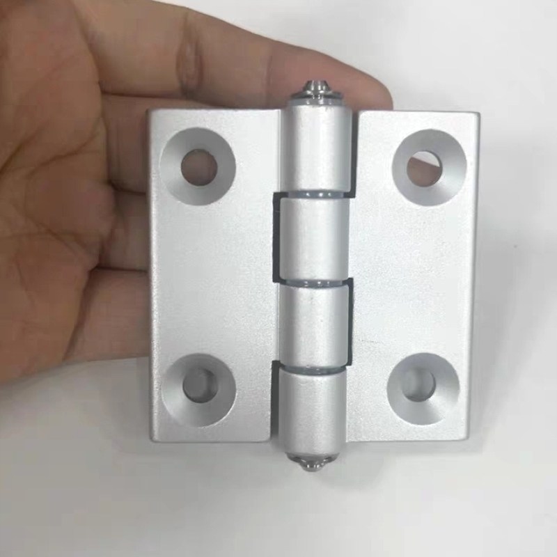 铰链静音荷叶框架铝合金阻尼橱柜门喷砂机柜活页消音加厚家具