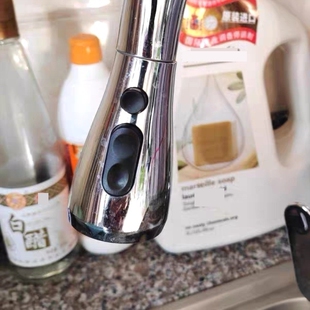 冷热可拉伸花洒防溅两用配件抽拉式接头喷头洗菜盆水龙头可伸缩