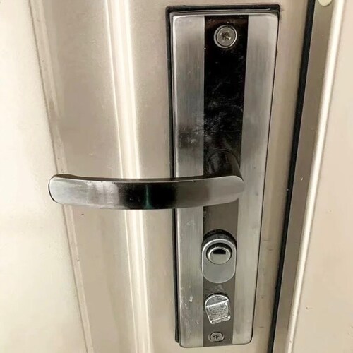 入户房间拉手大全防盗门锁门把手配件老式通用型家用卧室把柄手柄