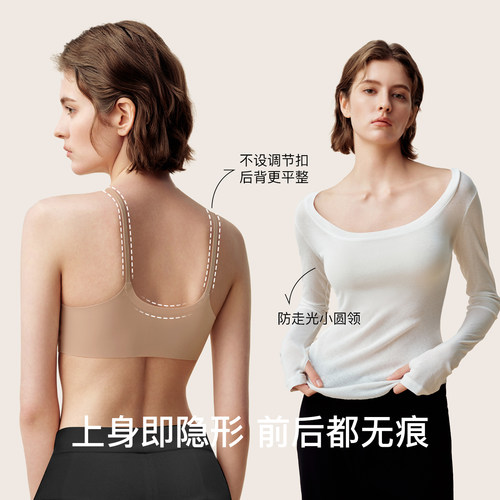 ubras无尺码小奶皮隐形衣