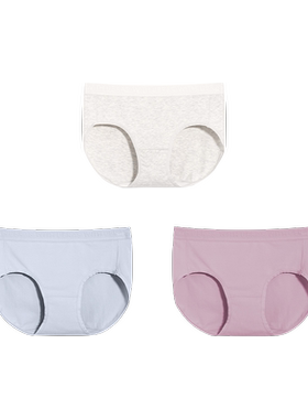 ubras纯棉内裤女LOGO外露性感