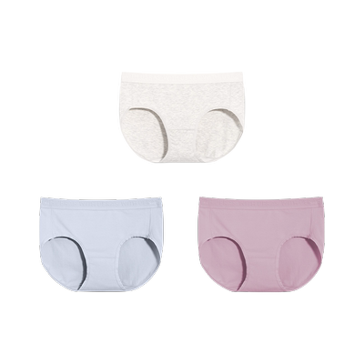 ubras纯棉内裤女LOGO外露性感