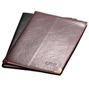 a4笔记本文具大号皮面本子软B5白领办公工作会议记录本米黄横线内页简约学生日记本手账本女A5记事本商务定制