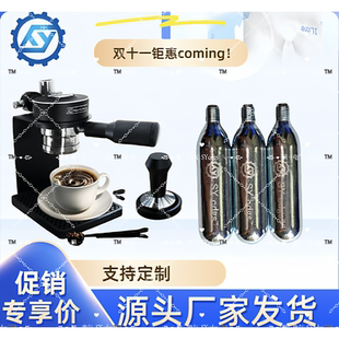 CO2食品级二氧化碳小气瓶16G气瓶户外办公露营气动咖啡啤酒桶专用