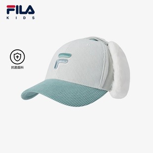 新款 FILA斐乐儿童运动帽子秋冬季 男女童中大童户外棒球帽 抗菌