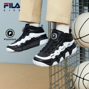 FILA斐乐儿童童鞋运动鞋子2025冬季新款男女童中大童篮球鞋面包鞋