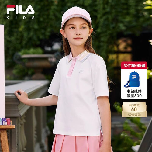 FILA斐乐POLO衫学院风上衣
