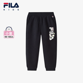 儿童时尚 长裤 秋冬新款 FILA斐乐童装 小童女童休闲舒适运动卫裤