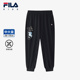 裤 子2025年夏季 新款 FILA斐乐儿童童装 男童中大童运动凉感针织长裤
