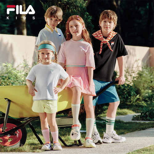 FILA斐乐儿童休闲短袖T恤