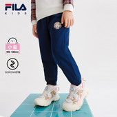 KIDSx原田治联名系列 斐乐儿童运动裤 2024春新款 FILA 女小童长裤
