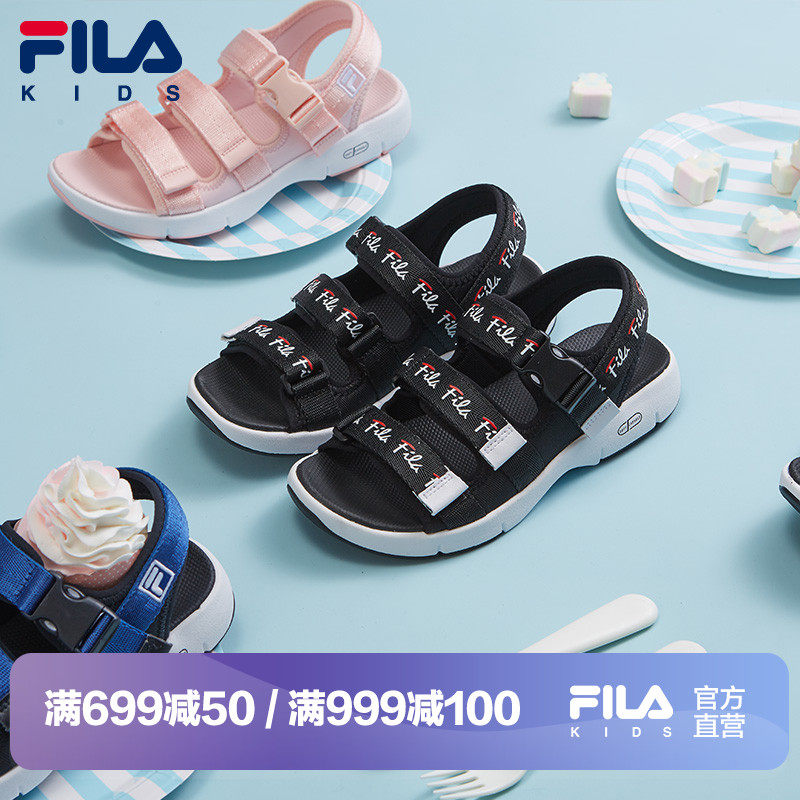 FILA斐乐童鞋官网男童女童中大凉鞋儿童运动宝宝沙滩鞋2019夏季|ruв категории детская обувь/детская обувь/между родителями и детьми обувь, сандалии - от Buy2taobao.com для оказания профессиональной услуги покупки агента Taobao