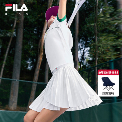 FILA斐乐女童中大童苏珊裙