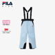 新雪丽棉 FILA斐乐儿童滑雪裤 2024冬季 新款 女中大童户外背带裤